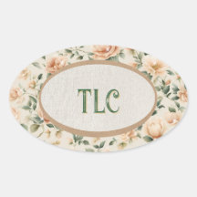 Fleur Florale Aquarelle Monogramme Pailletée Pivoi