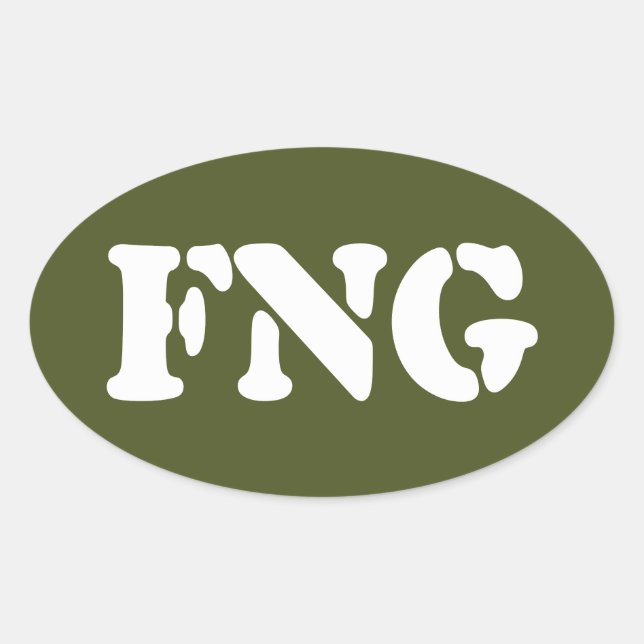 STICKER OVALE FNG (Devant)