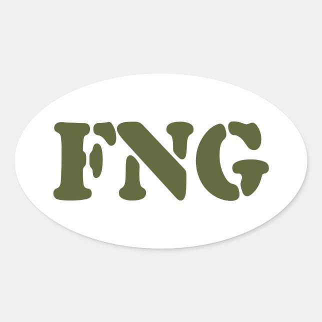 STICKER OVALE FNG (Devant)
