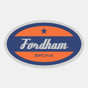 Sticker Ovale Fordham