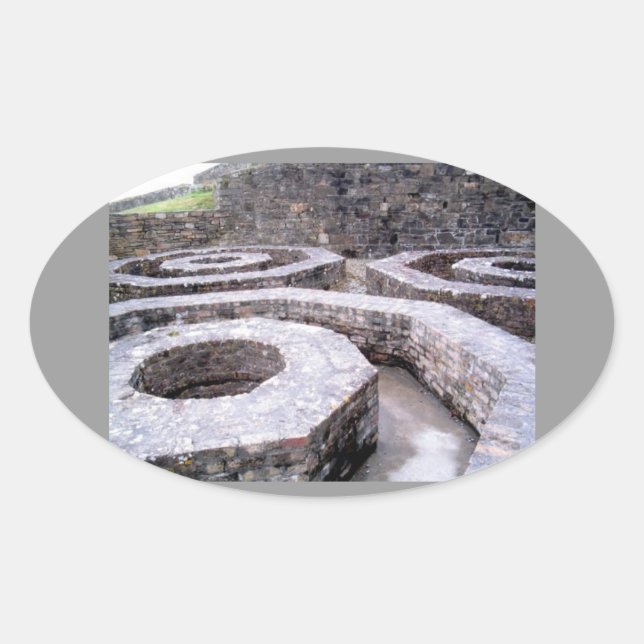 Sticker Ovale Fort Charles (Devant)