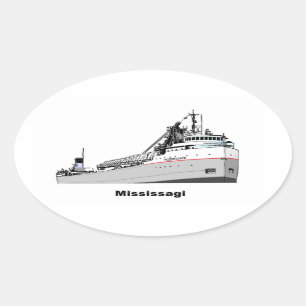 Sticker Ovale Freighter Mississagi