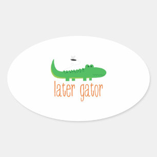 Sticker Ovale Gator