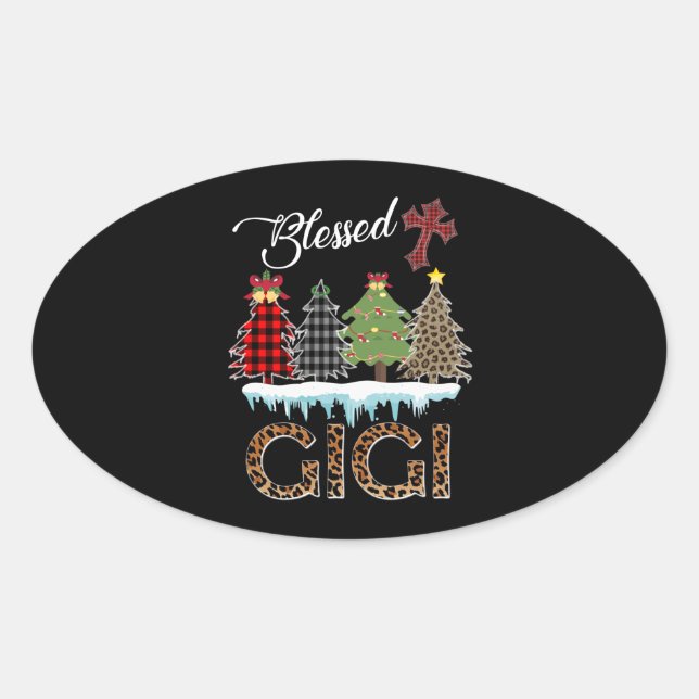 Sticker Ovale Gigi Lover | Béni Gigi (Devant)