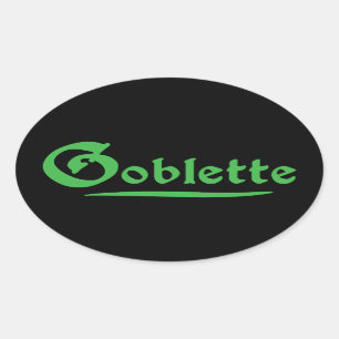 Sticker Ovale Goblette