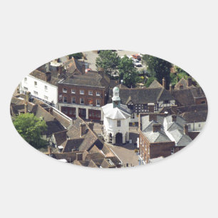 Sticker Ovale Godaling Surrey Angleterre