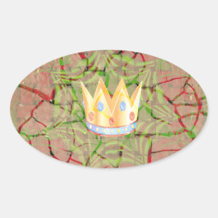 Sticker Ovale Hakuna matata