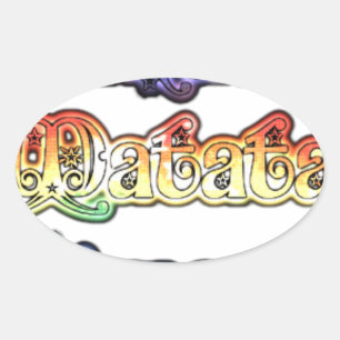 Sticker Ovale Hakuna Matata Europe Art Imprimer/Graphique