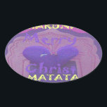 Sticker Ovale Hakuna Matata Merry Christmas Love Design.jpg<br><div class="desc">Hakuna Matata Merry Christmas Love Design Beautiful purple color design with a wonderful blue heart and a ting of glitter in the background. One of the special latest Hakuna Matata design this wonderful Christmas season and the amazing wonderful season. Share the love of Christmas with this personalized Hakuna Matata original...</div>