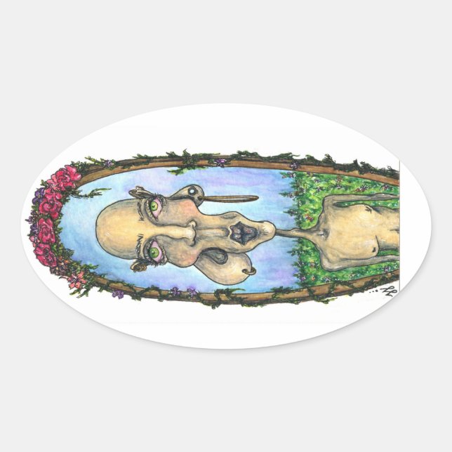 Sticker Ovale hg (Devant)