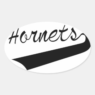 Sticker Ovale Hornets
