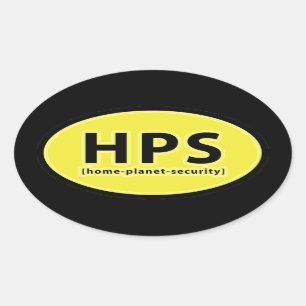 STICKER OVALE HPS