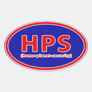 STICKER OVALE HPS