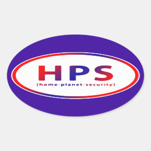STICKER OVALE HPS