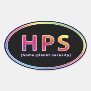 STICKER OVALE HPS