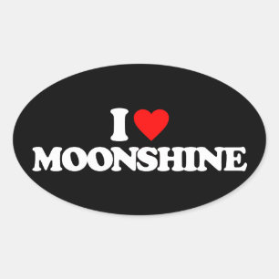 STICKER OVALE J'ADORE MOONSHINE
