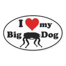 J'aime mon gros chien