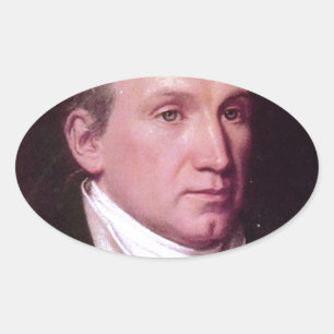 Sticker Ovale James Monroe