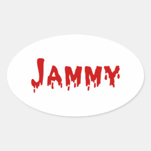 Sticker Ovale Jammy