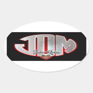 Sticker Ovale JDM Fuckus Ruckus