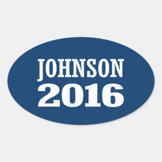 Sticker Ovale Johnson - Ron Johnson 2016