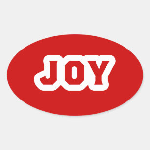 Sticker Ovale Joie