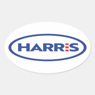 Sticker Ovale Kamala Harris