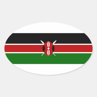 STICKER OVALE KENYA