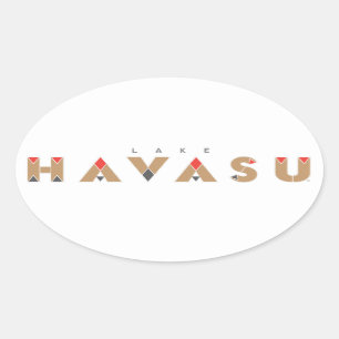 Sticker Ovale Lake Havasu