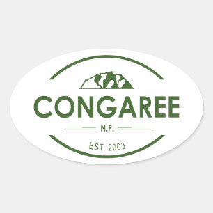 Sticker Ovale Le Parc national de Congaree