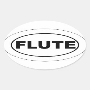 Sticker Ovale Lecteur de flux