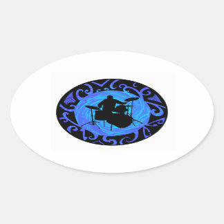 STICKER OVALE LES DROGUES OCÉANES