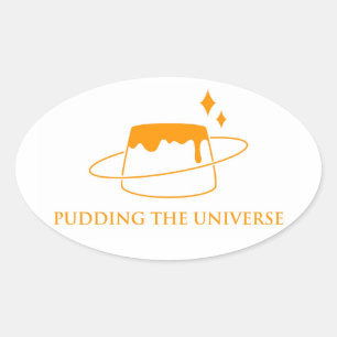 Sticker Ovale Libérer l'univers