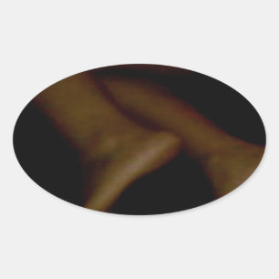 STICKER OVALE LICK MES PIEDS