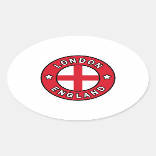 Sticker Ovale Londres Angleterre