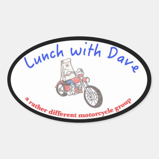 Sticker ovale LwD (Devant)