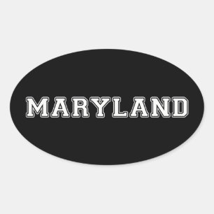 Sticker Ovale Maryland