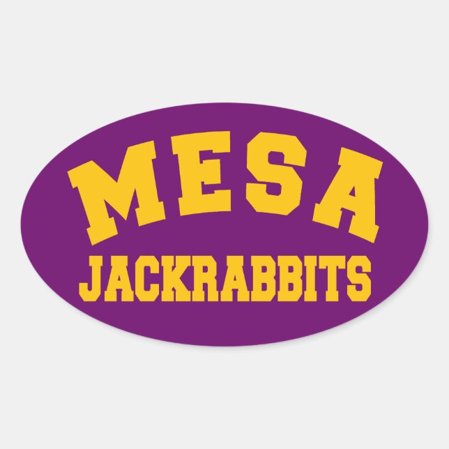 Sticker Ovale Mesa Jacklapbits (Devant)