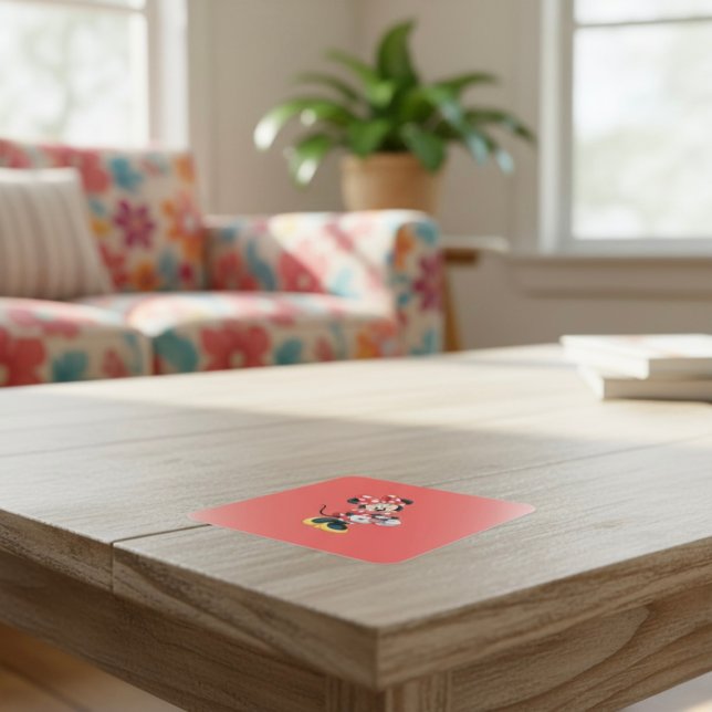 Sticker Ovale Minnie (Créateur téléchargé)