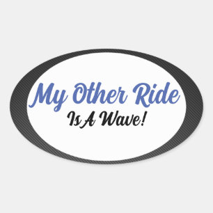 Sticker Ovale Mon autre tour