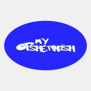 Sticker Ovale Mon Opshernish