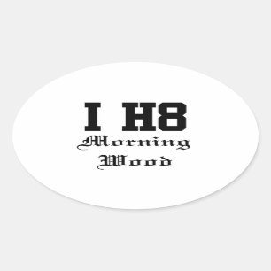 Sticker Ovale morningwood