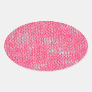 Sticker Ovale Motif de brûlure rose Paix Amour Destinée Art