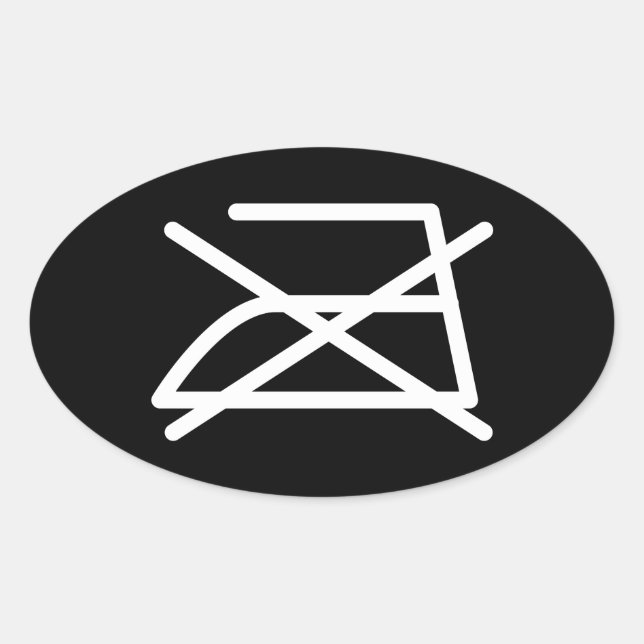 STICKER OVALE NE REFROIREZ PAS ! (Devant)