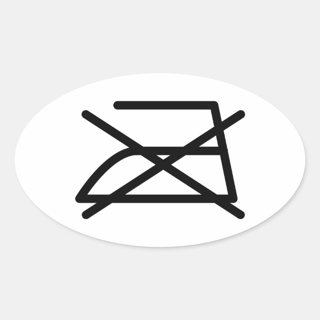 STICKER OVALE NE REFROIREZ PAS ! (Devant)