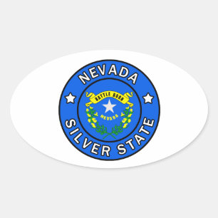 Sticker Ovale Nevada