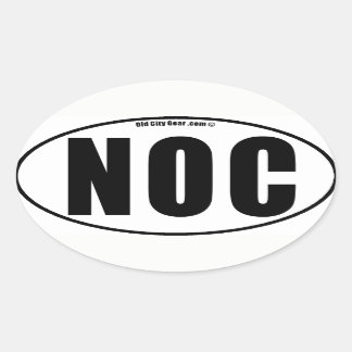 Sticker Ovale Nocatée - Quartier (qté 4)