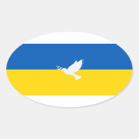 Paix dans le monde drapeau ukrainien