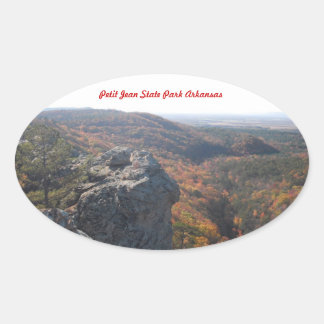 Sticker Ovale Parc d'état de Petit Jean Arkansas