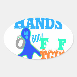 Sticker Ovale Parfait Boo ! TGIF Merci Dieu Son Vendredi Hakuna